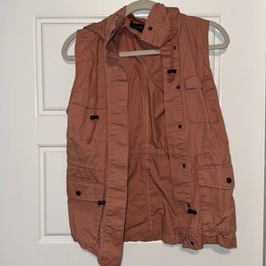 Dusty Rose utility vest